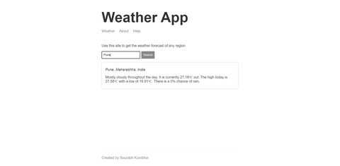 Weather App